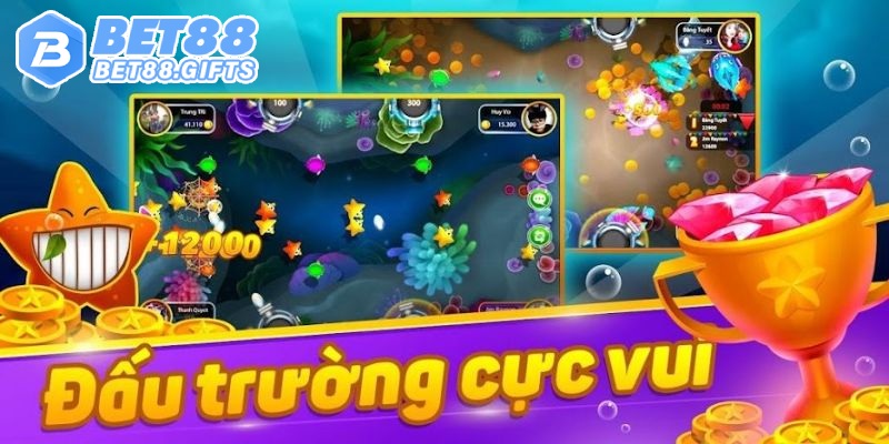 Bắn Cá Nổ Hũ - Trò Chơi Đổi Thưởng Cực Hấp Dẫn Tại BET88 3 Trợ năng nâng cao sức mạnh tiêu diệt cá lớn